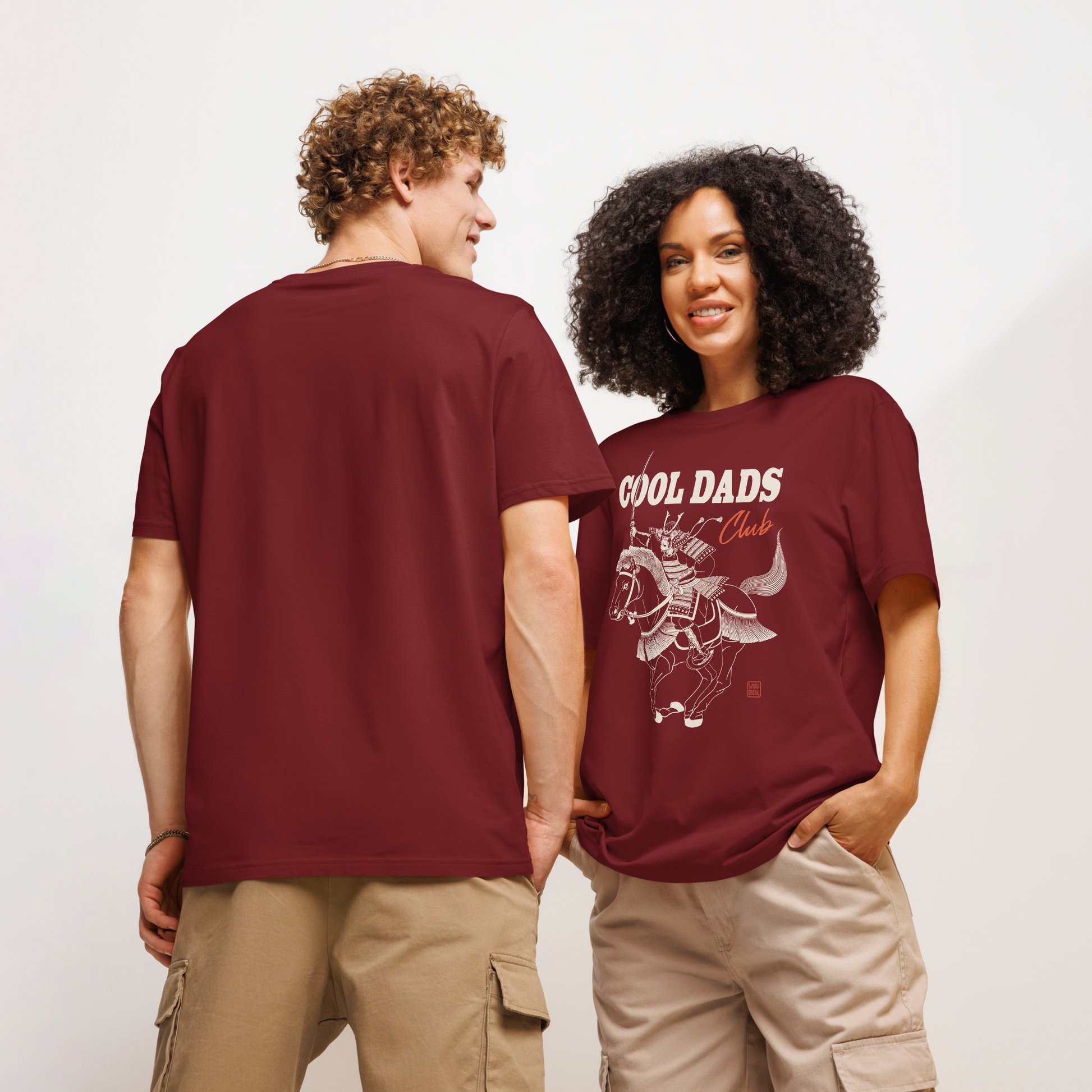Cool Dads Club Samurai Edition Organic T-Shirt - Samurai Original