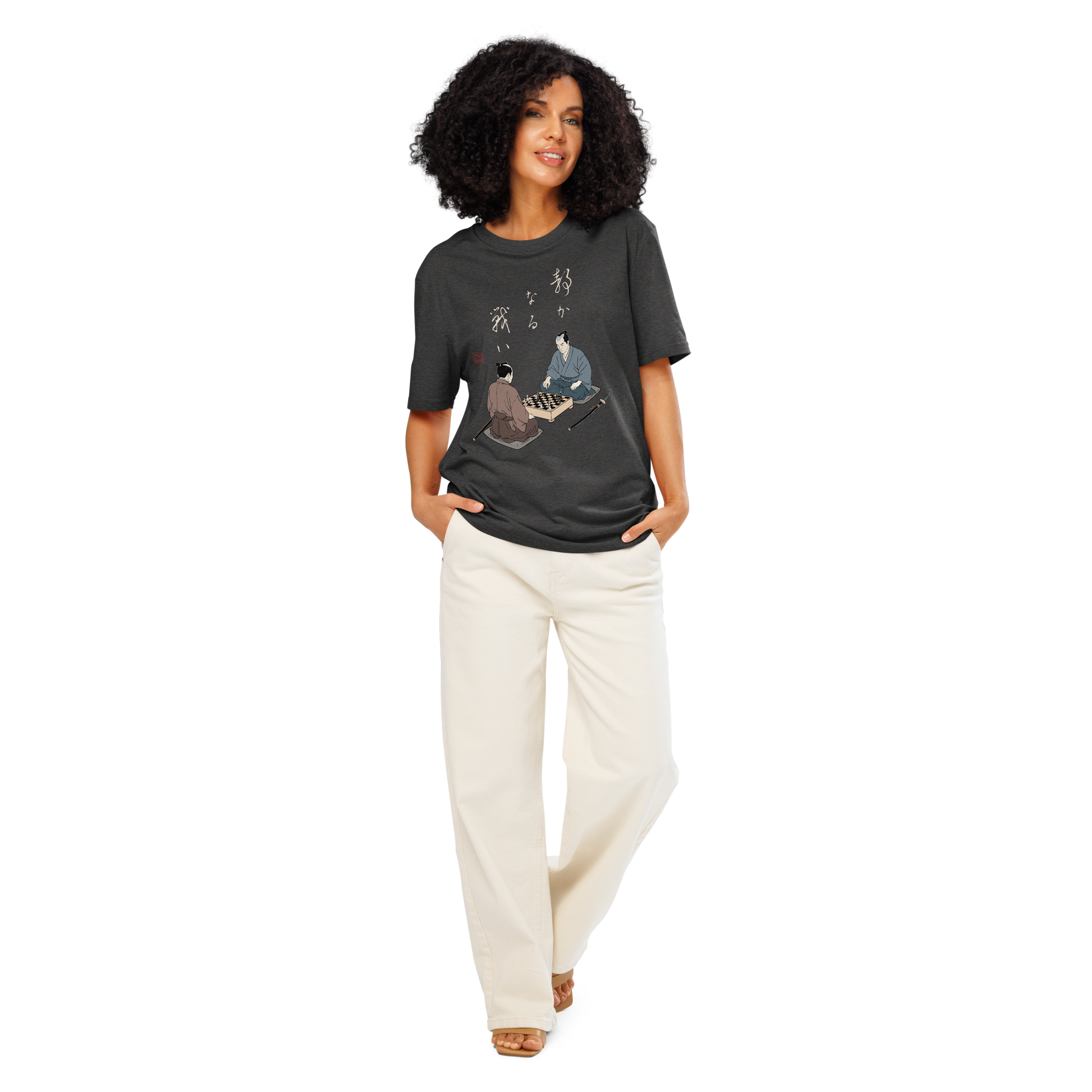 The Chess Samurai Organic T-shirt - Samurai Original
