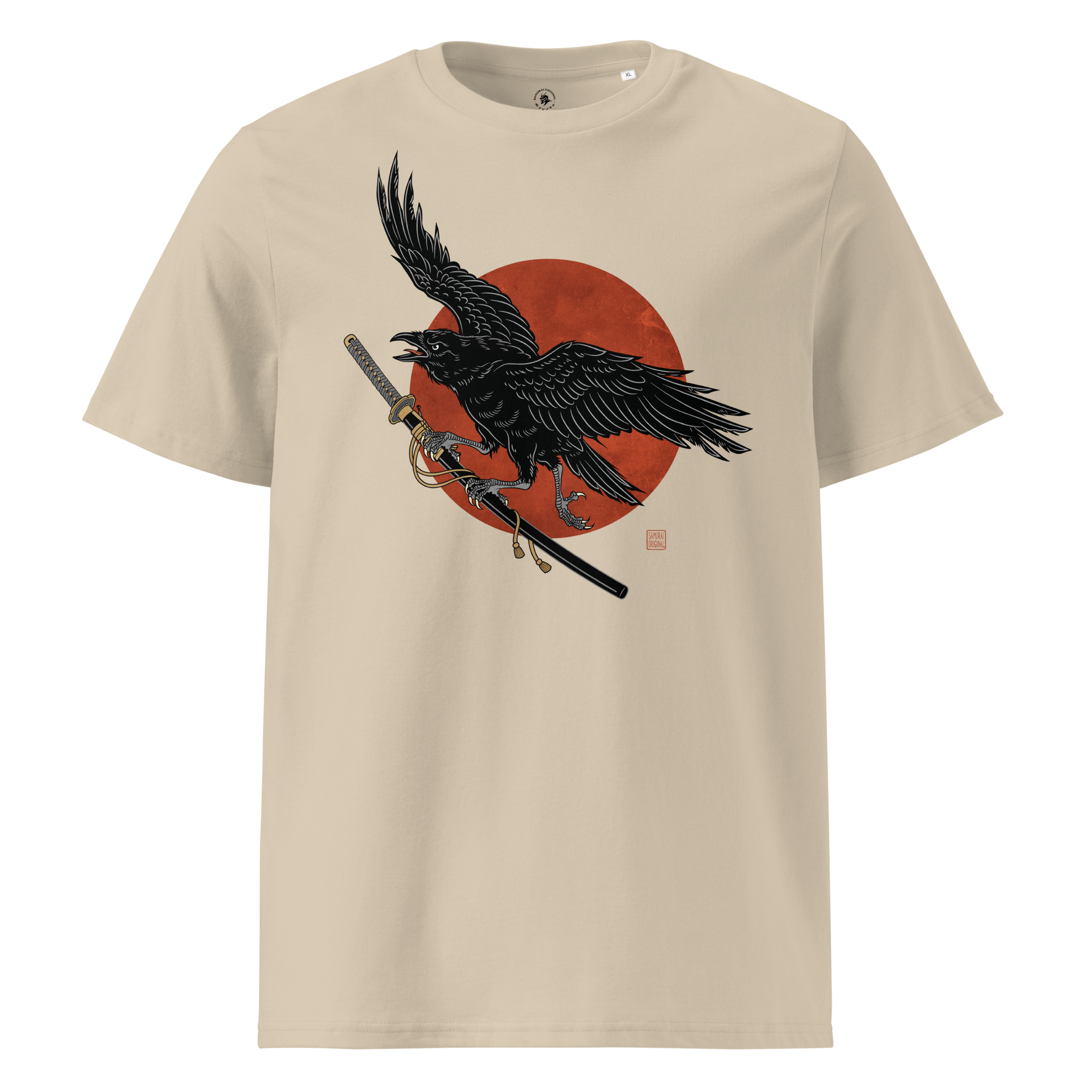 [Shipping to Montenegro] Ronin Raven Organic T-shirt 2XL - Samurai Original
