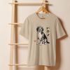Personalized Japanese Pet Portrait Classic Organic T-Shirt - Samurai Original