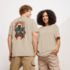 The Great Neko Fishing Organic T-shirt - Samurai Original