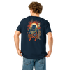The Great Neko Fishing Organic T-shirt - Samurai Original