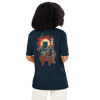 The Great Neko Fishing Organic T-shirt - Samurai Original