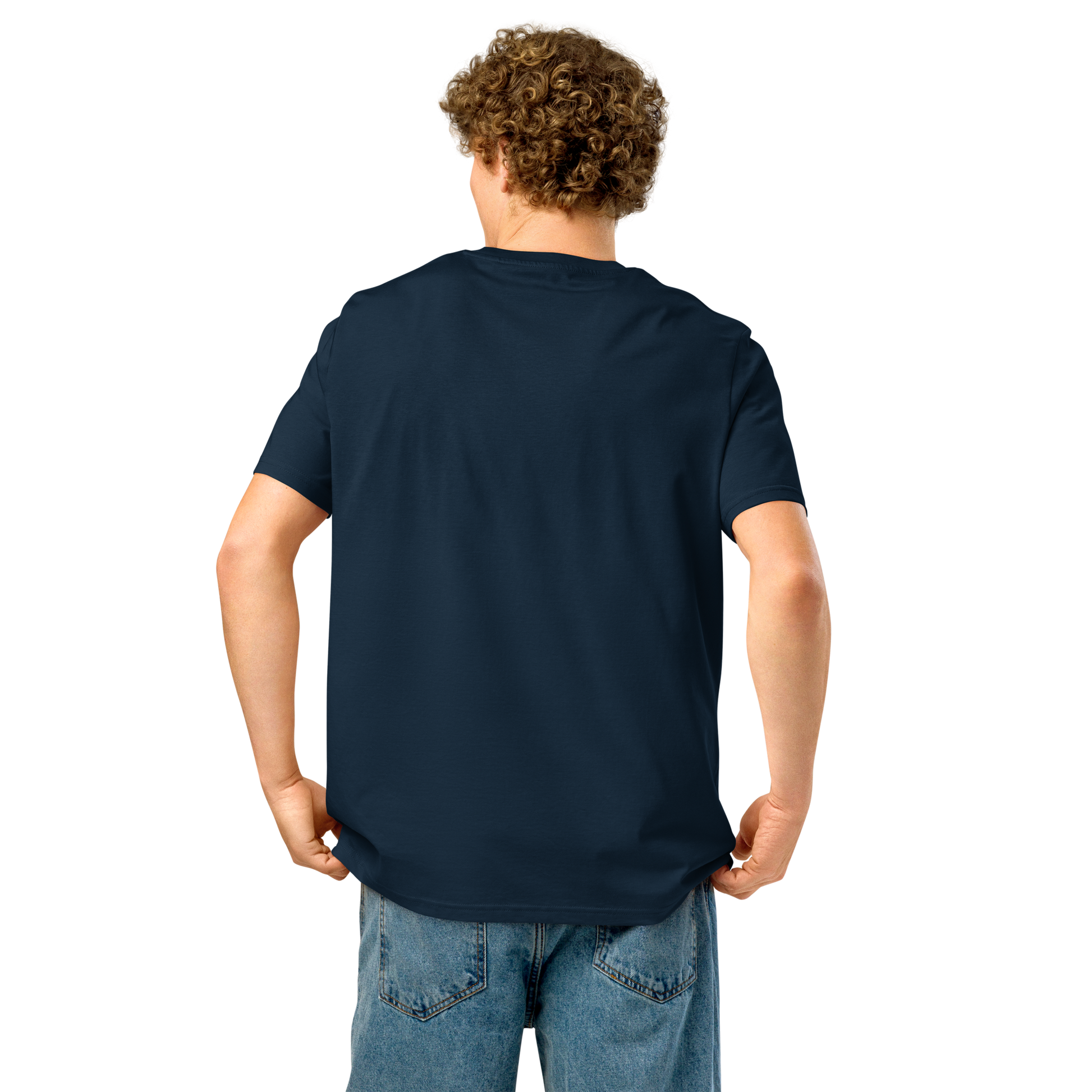 Unisex organic ribbed neck t-shirt test - Samurai Original