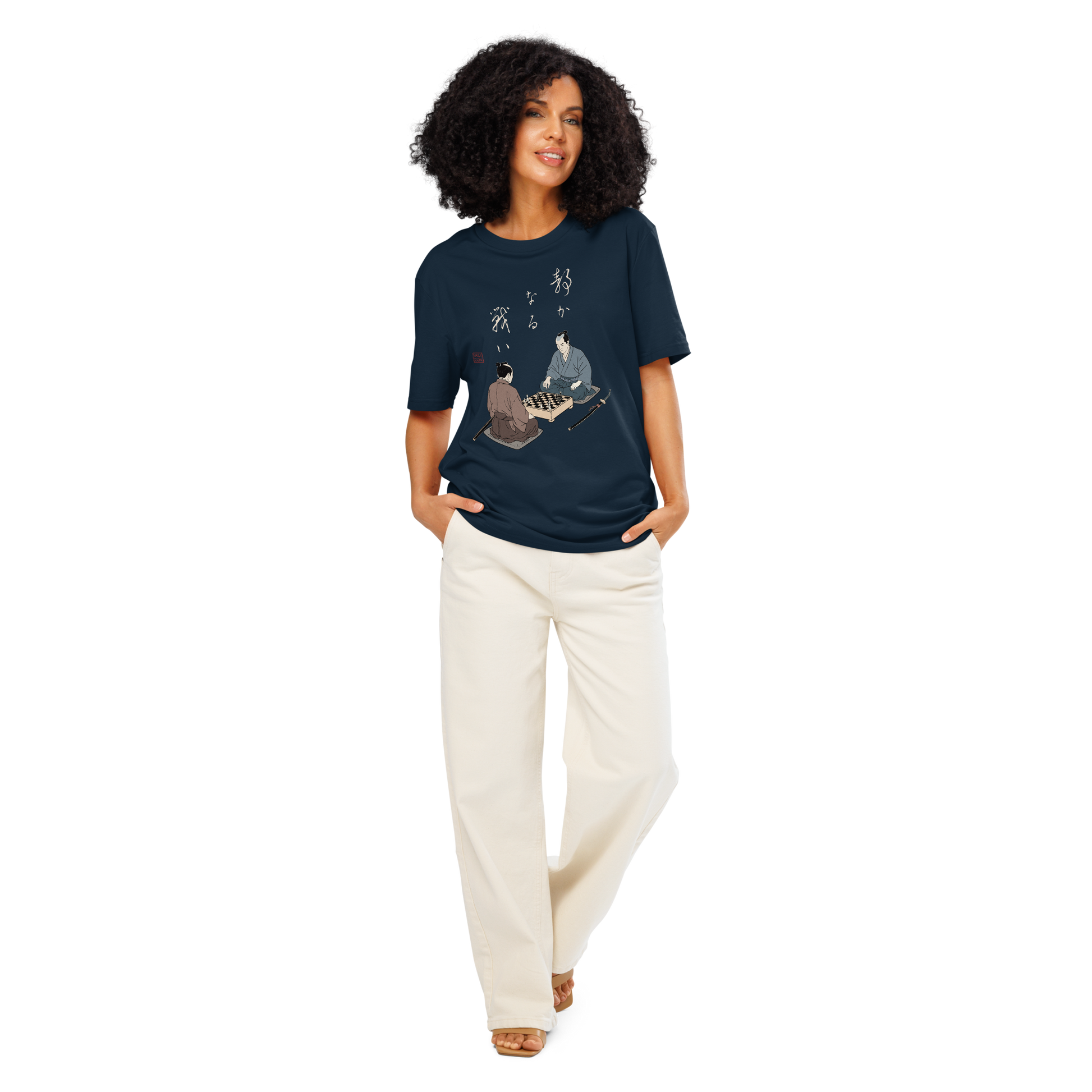 The Chess Samurai Organic T-shirt - Samurai Original