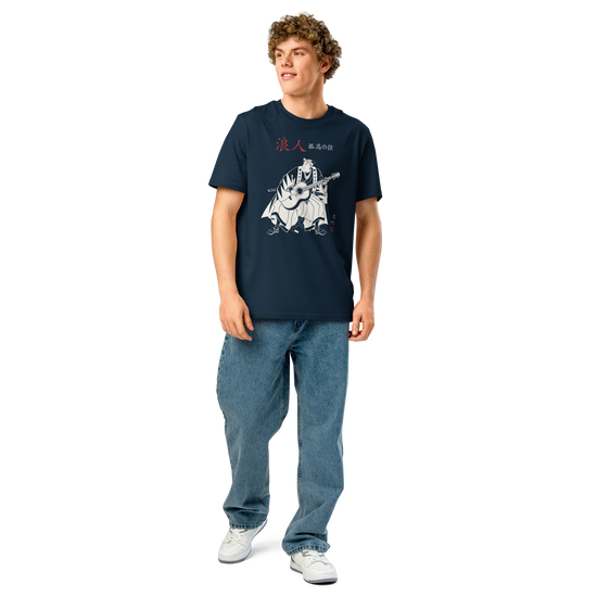 Ronin Guitar Blues Organic T-shirt - Samurai Original