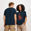 Personalized Japanese Hanko Pet Portrait Organic T-Shirt - Samurai Original
