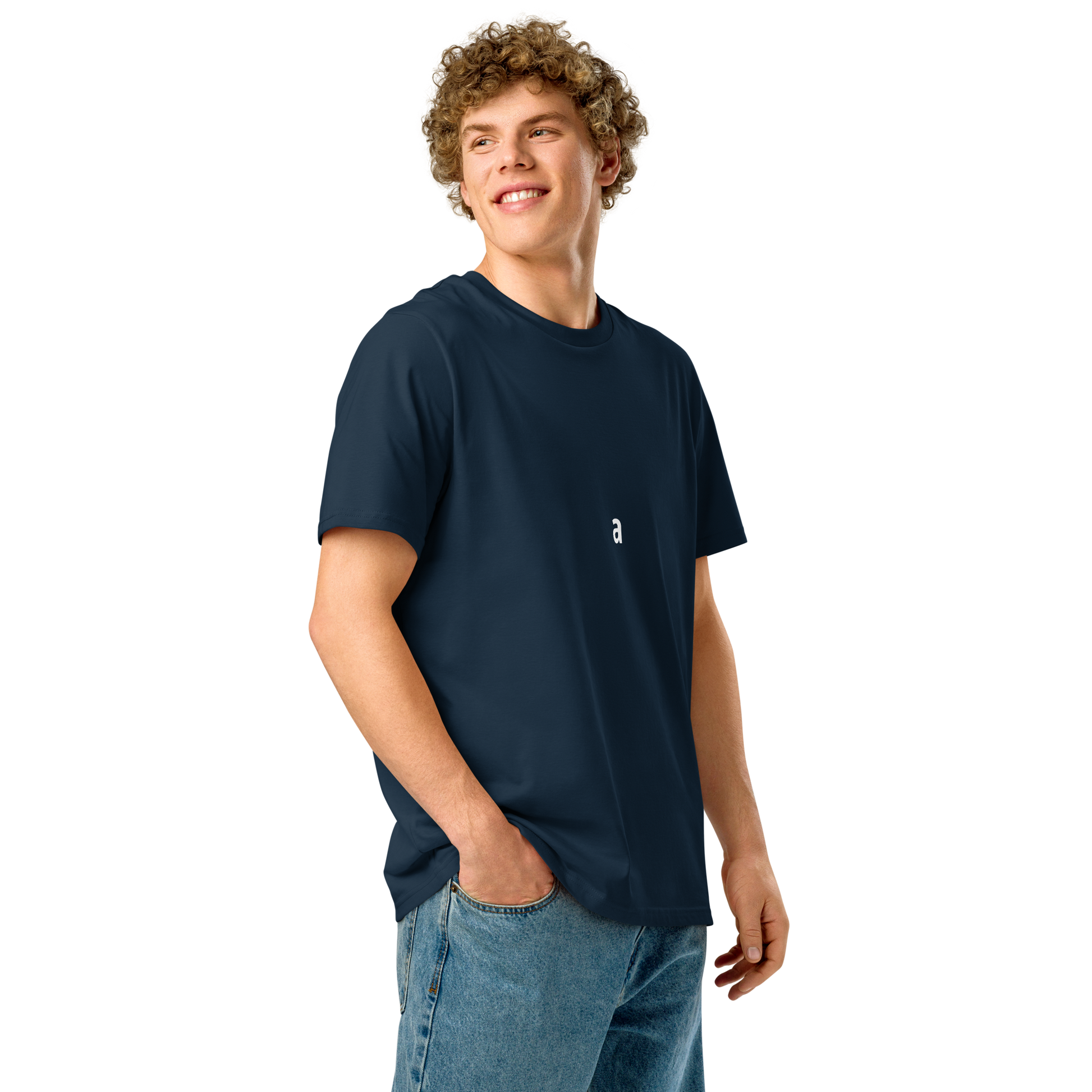 Unisex organic ribbed neck t-shirt test - Samurai Original