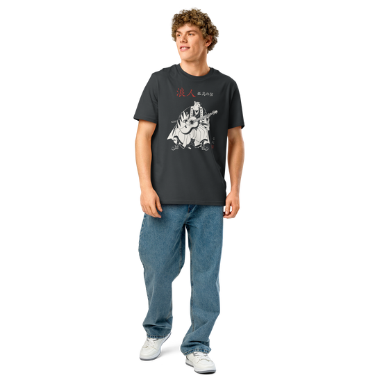 Ronin Guitar Blues Organic T-shirt - Samurai Original