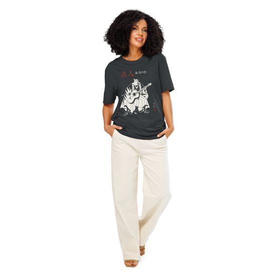 Ronin Guitar Blues Organic T-shirt - Samurai Original