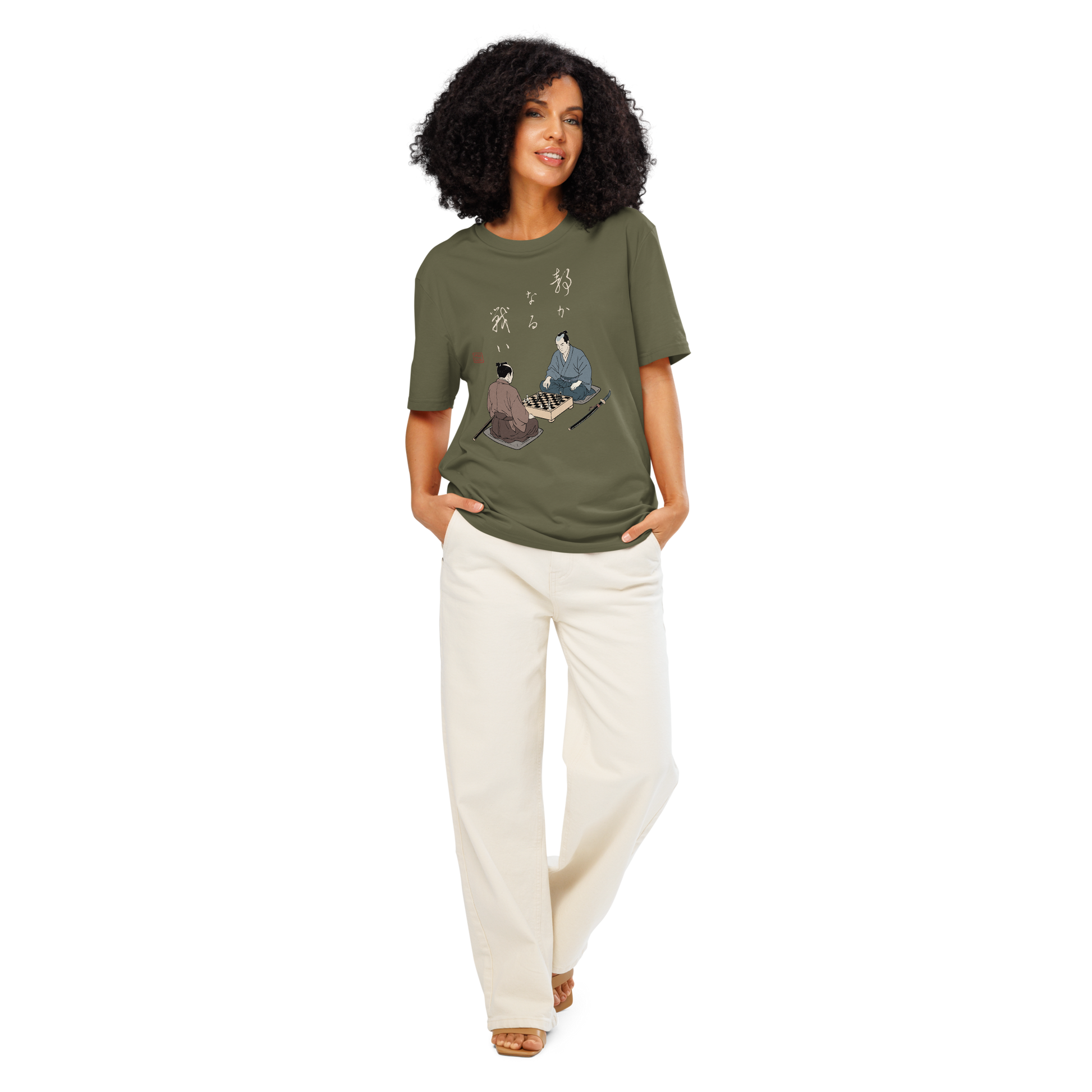 The Chess Samurai Organic T-shirt - Samurai Original