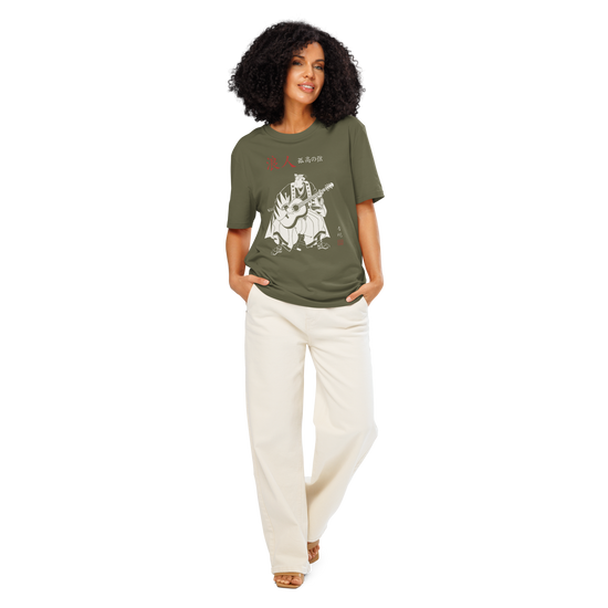 Ronin Guitar Blues Organic T-shirt - Samurai Original