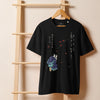 Samurai Photographer Japanese Ukiyo-e Unisex Organic T-shirt No.11