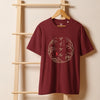 Japanese Personalized Name & Year of Birth Unisex Organic T-shirt No.6