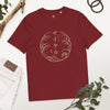 Japanese Personalized Name & Year of Birth Unisex Organic T-shirt No.6