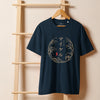 Japanese Personalized Name & Year of Birth Unisex Organic T-shirt No.6