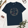 Japanese Personalized Name & Year of Birth Unisex Organic T-shirt No.6