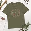 Japanese Personalized Name & Year of Birth Unisex Organic T-shirt No.6