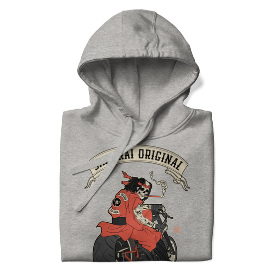 Samurai Choppers Biker Japanese Ukiyo-e Unisex Hoodie - Samurai Original