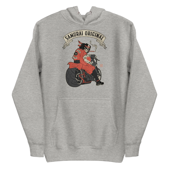 Samurai Choppers Biker Japanese Ukiyo-e Unisex Hoodie - Samurai Original