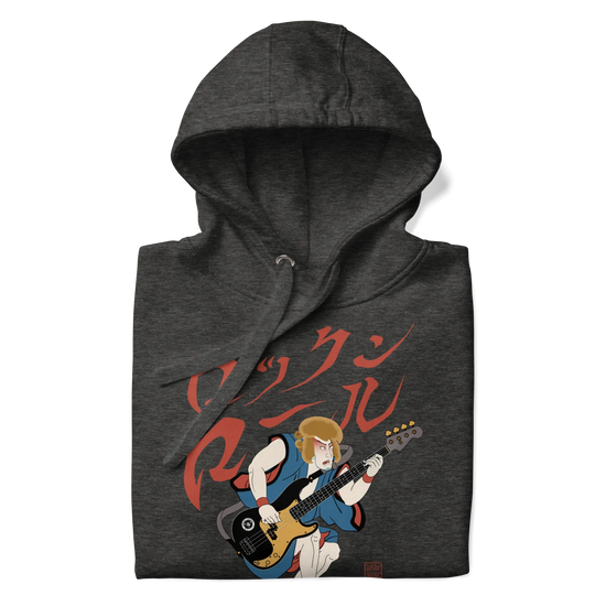 Bassist Samurai Japanese Ukiyo-e Unisex Hoodie 11 -