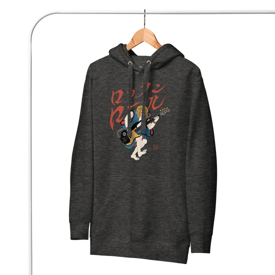 Bassist Samurai Japanese Ukiyo-e Unisex Hoodie 11 -
