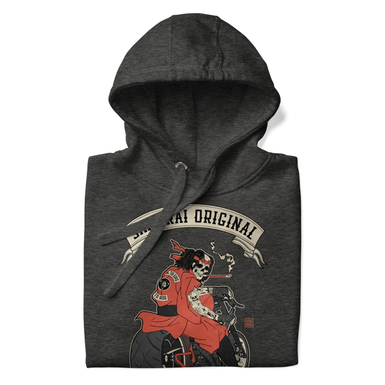 Samurai Choppers Biker Japanese Ukiyo-e Unisex Hoodie - Samurai Original