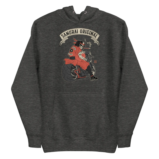 Samurai Choppers Biker Japanese Ukiyo-e Unisex Hoodie - Samurai Original