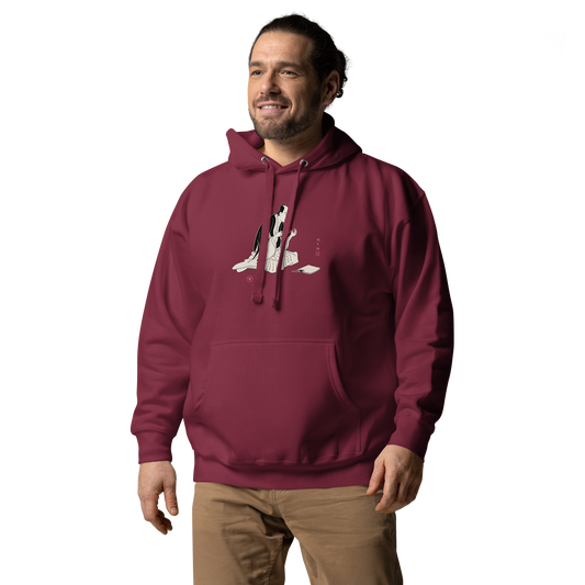 Samurai Origami Japanese Ukiyo-e Unisex Hoodie - Samurai Original