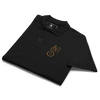 Japanese Custom Name Lucky Gourd Crest Premium pique polo shirt