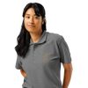 Japanese Custom Name Lucky Gourd Crest Premium pique polo shirt