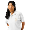 Japanese Custom Name Lucky Gourd Crest Premium pique polo shirt