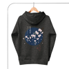 Sakura Blossom Ukiyo-e Unisex Hoodie Charcoal Heather - Samurai Original