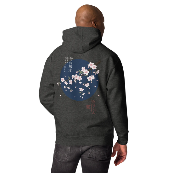 Sakura Blossom Ukiyo-e Unisex Hoodie - Samurai Original