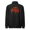 The Seven Samurai Japanese Art Premium 1/4 Zip Sweatshirt Black - Samurai Original