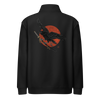 Ronin Raven Premium 1/4 Zip Sweatshirt Black - Samurai Original