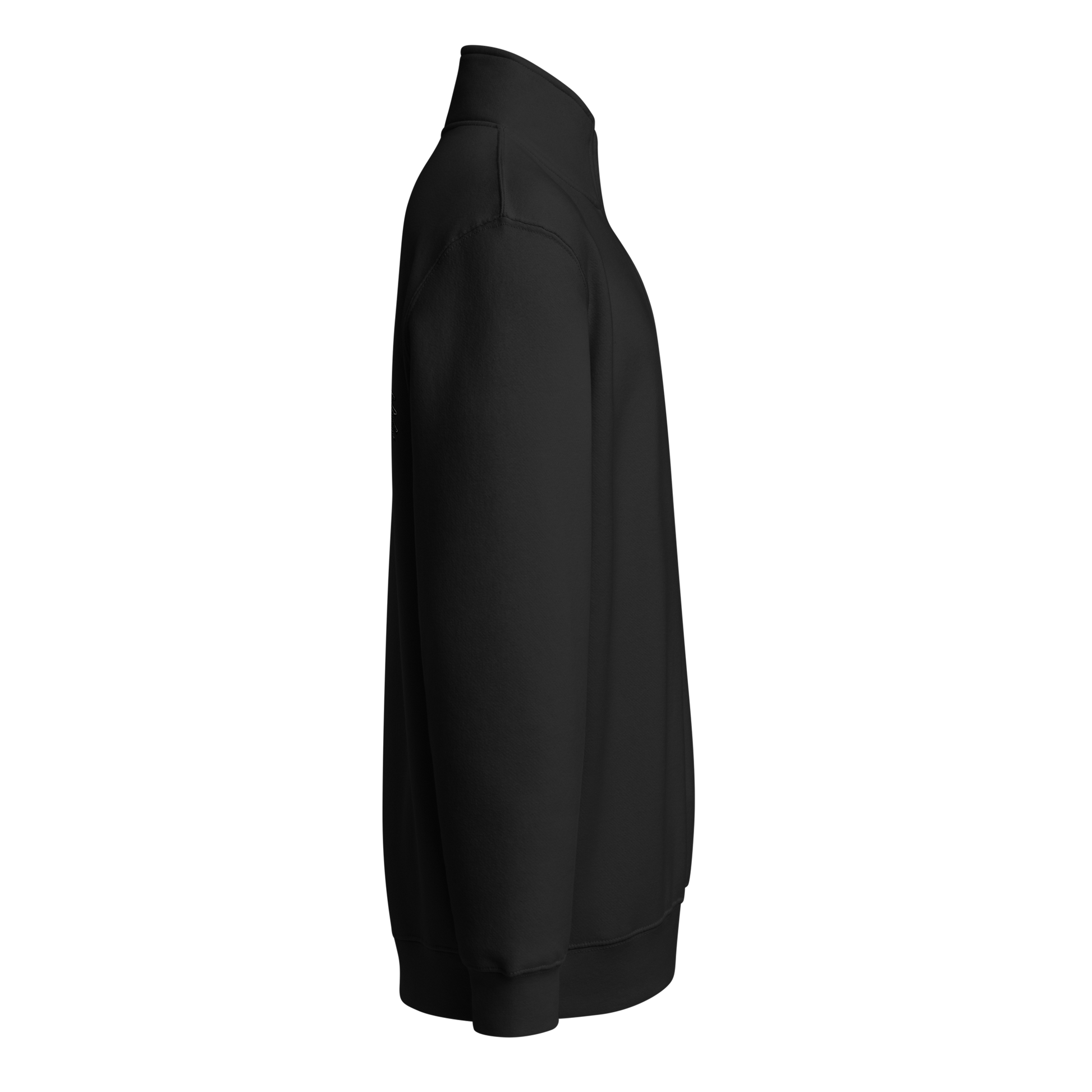 Ronin Raven Premium 1/4 Zip Sweatshirt - Samurai Original