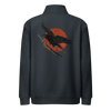 Ronin Raven Premium 1/4 Zip Sweatshirt Navy - Samurai Original