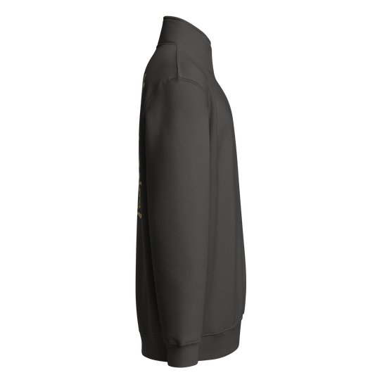 Dokkodo – Clause I Premium 1/4 Zip Sweatshirt - Samurai Original