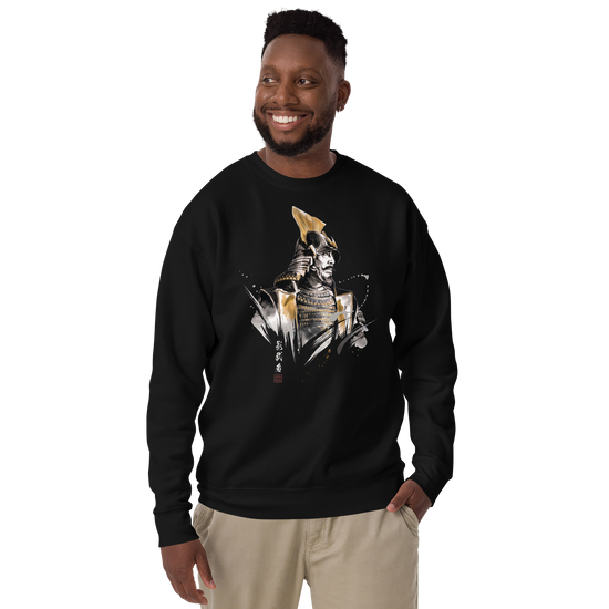The Kagemusha Sumi-e Japanese Art Unisex Premium Sweatshirt - Samurai Original