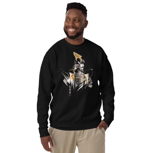 The Kagemusha Sumi-e Japanese Art Unisex Premium Sweatshirt - Samurai Original