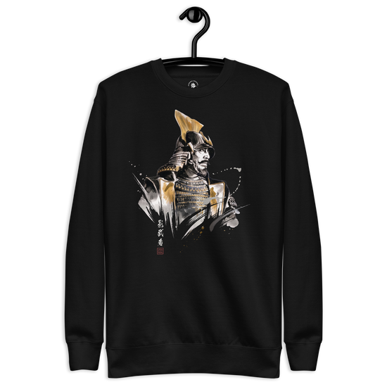 The Kagemusha Sumi-e Japanese Art Unisex Premium Sweatshirt - Samurai Original