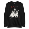 Ronin Guitar Blues Japanese Art Unisex Premium Sweatshirt Black - Samurai Original