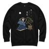Bonsai Skeleton Ukiyo-e Unisex Premium Sweatshirt