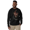 Samurai Snowboard Ukiyo-e Unisex Premium Sweatshirt