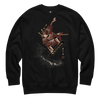 Samurai Snowboard Ukiyo-e Unisex Premium Sweatshirt