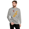 Beer Wave Ukiyo-e Unisex Premium Sweatshirt - Samurai Original