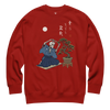 Bonsai Skeleton Ukiyo-e Unisex Premium Sweatshirt