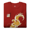 Beer Wave Ukiyo-e Unisex Premium Sweatshirt - Samurai Original