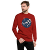 Sakura Blossom Ukiyo-e Unisex Premium Sweatshirt - Samurai Original